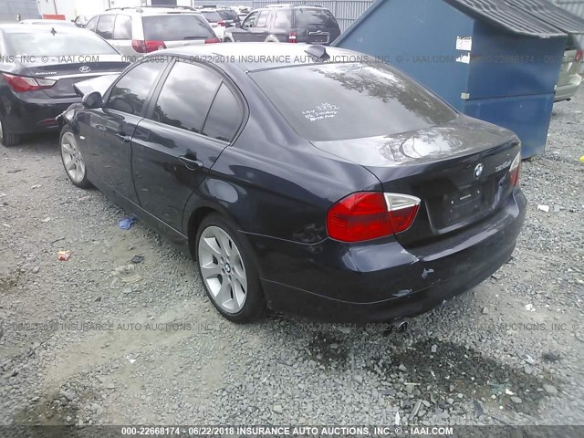 WBAVC93517KX53332 - 2007 BMW 328 XI Blau Foto 3