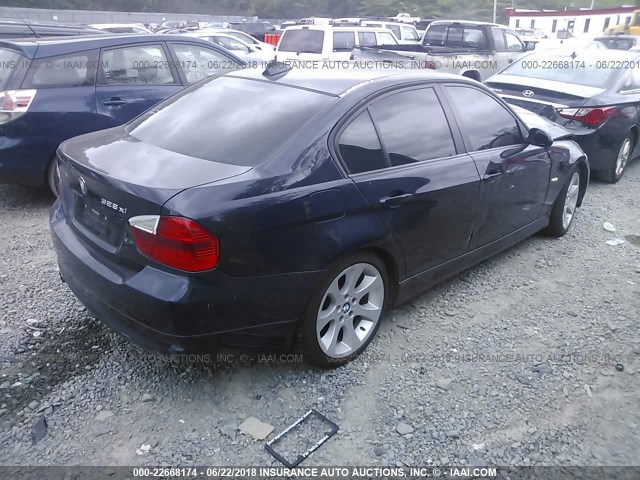 WBAVC93517KX53332 - 2007 BMW 328 XI Blau Foto 4