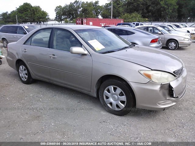 4T1BE32K33U731122 - 2003 TOYOTA CAMRY LE/XLE/SE Qızıl foto 1