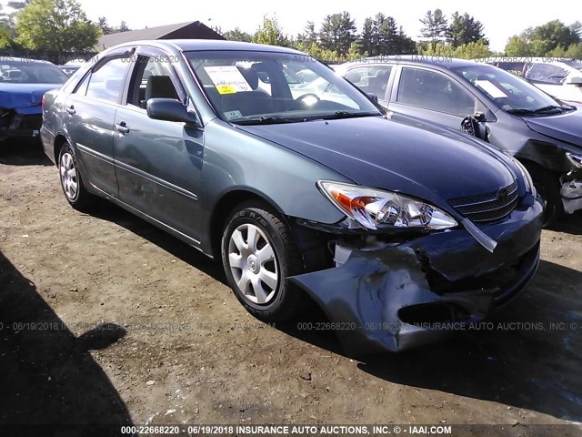 4T1BE32K84U351274 - 2004 TOYOTA CAMRY LE/XLE/SE მწვანე ფოტო 1