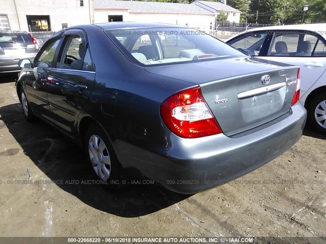 4T1BE32K84U351274 - 2004 TOYOTA CAMRY LE/XLE/SE მწვანე ფოტო 3