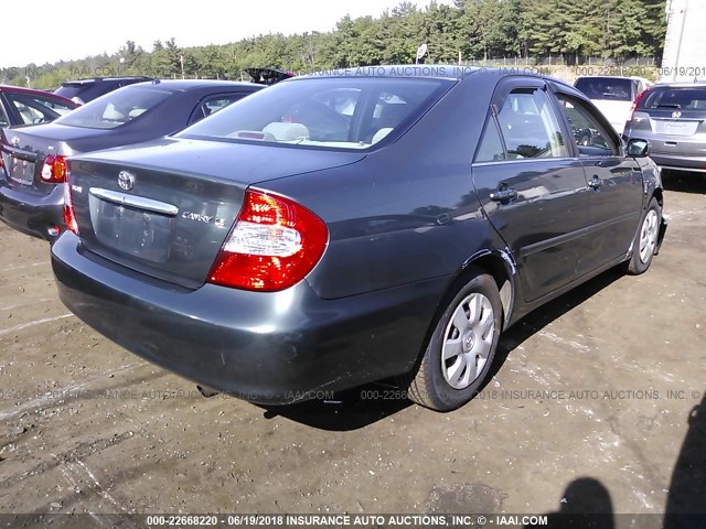 4T1BE32K84U351274 - 2004 TOYOTA CAMRY LE/XLE/SE მწვანე ფოტო 4