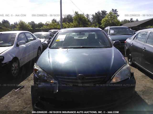 4T1BE32K84U351274 - 2004 TOYOTA CAMRY LE/XLE/SE მწვანე ფოტო 6