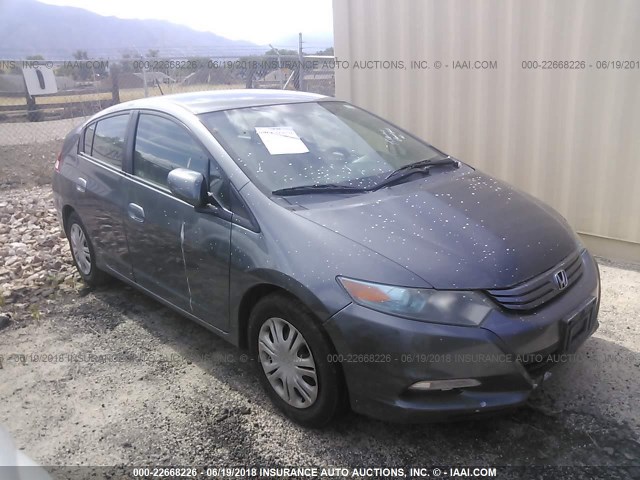 JHMZE2H56AS040379 - 2010 HONDA INSIGHT LX GRAY photo 1