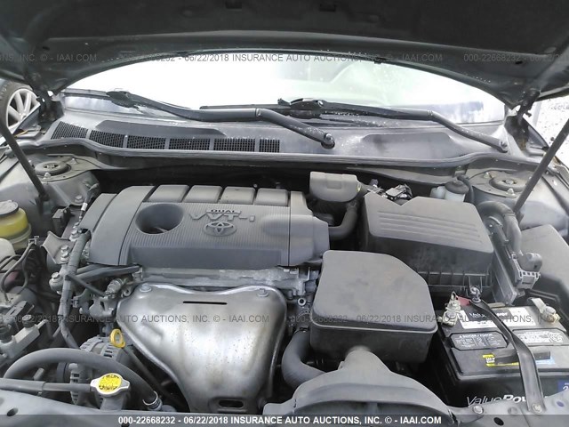 4T1BF3EKXBU679298 - 2011 TOYOTA CAMRY SE/LE/XLE GRAY photo 10
