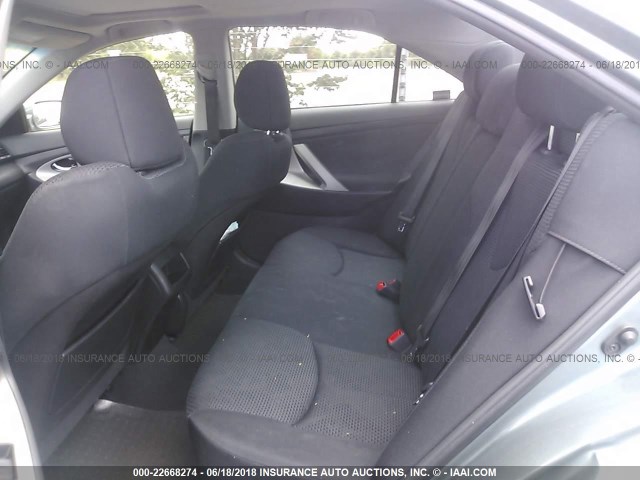 4T1BE46K19U920456 - 2009 TOYOTA CAMRY SE/LE/XLE GREEN photo 8