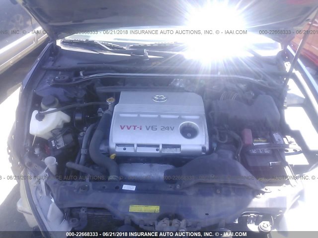 4T1BF30K95U086236 - 2005 TOYOTA CAMRY LE/XLE/SE 蓝色 照片 10