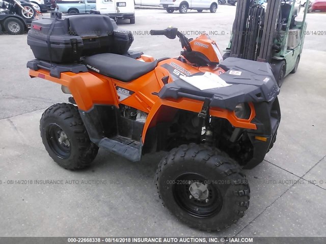 4XASEE576GA609618 - 2016 POLARIS SPORTSMAN 570 EPS 橙色 照片 1