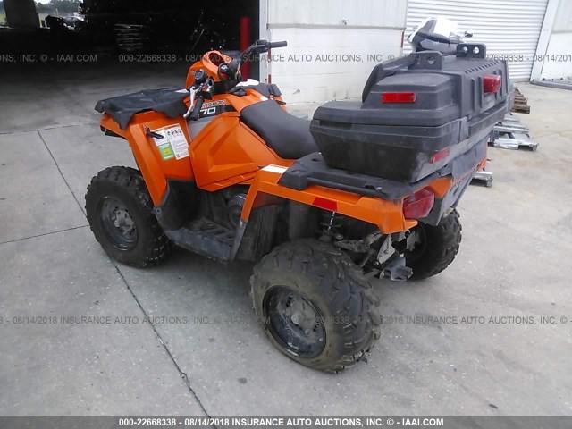 4XASEE576GA609618 - 2016 POLARIS SPORTSMAN 570 EPS 橙色 照片 3