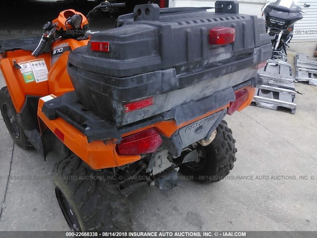 4XASEE576GA609618 - 2016 POLARIS SPORTSMAN 570 EPS 橙色 照片 6