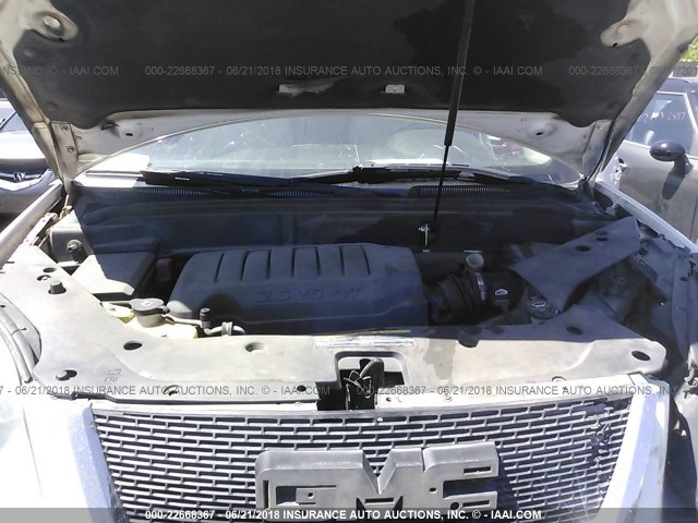 1GKEV23767J115254 - 2007 GMC ACADIA SLT-1 Blanco foto 10