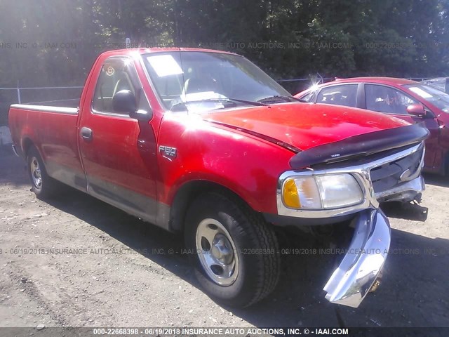1FTRF17273NA82710 - 2003 FORD F150 RED photo 1