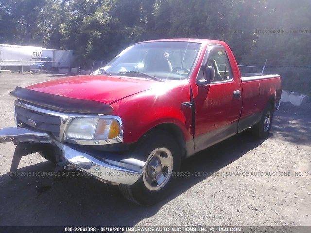 1FTRF17273NA82710 - 2003 FORD F150 RED photo 6