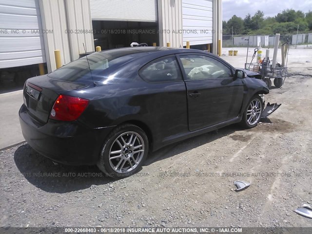 JTKDE177950046292 - 2005 TOYOTA SCION TC 黑色 照片 4