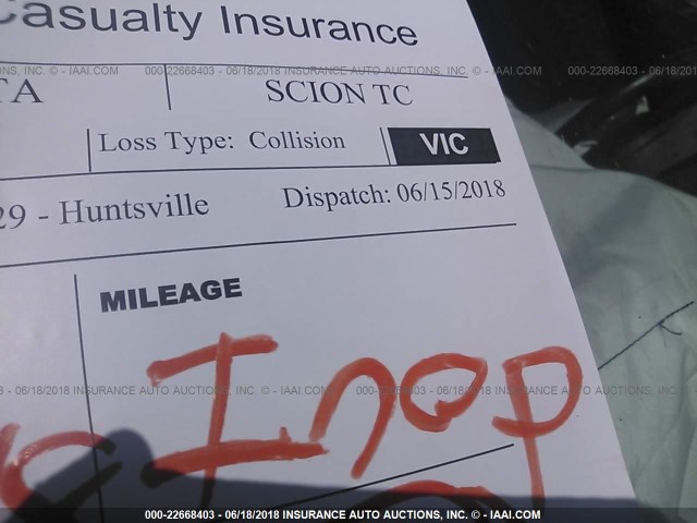 JTKDE177950046292 - 2005 TOYOTA SCION TC 黑色 照片 7