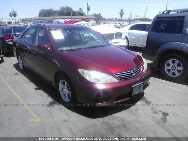 4T1BE32K86U132639 - 2006 TOYOTA CAMRY LE/XLE/SE Qırmızı foto 1