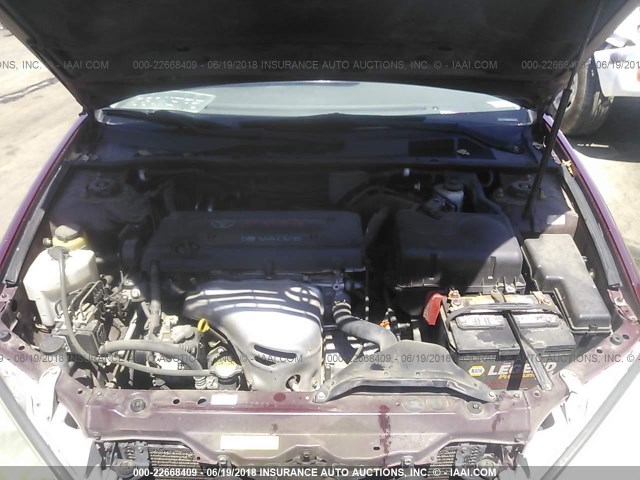 4T1BE32K86U132639 - 2006 TOYOTA CAMRY LE/XLE/SE Qırmızı foto 10