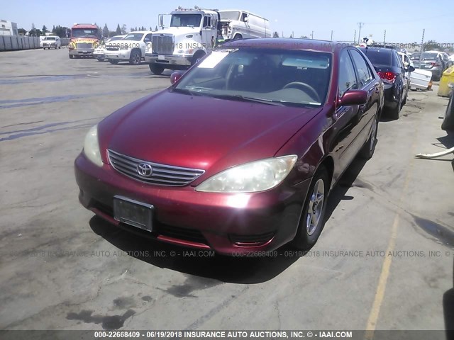 4T1BE32K86U132639 - 2006 TOYOTA CAMRY LE/XLE/SE Qırmızı foto 2