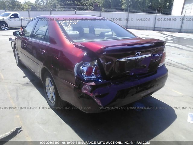 4T1BE32K86U132639 - 2006 TOYOTA CAMRY LE/XLE/SE Qırmızı foto 3