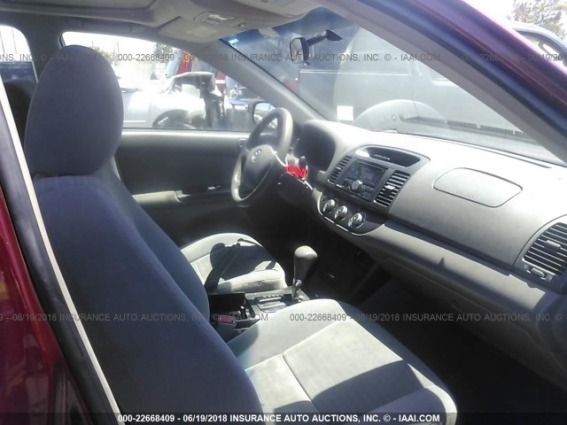 4T1BE32K86U132639 - 2006 TOYOTA CAMRY LE/XLE/SE Qırmızı foto 5