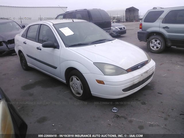 1FAFP33P63W169804 - 2003 FORD FOCUS LX WHITE photo 1