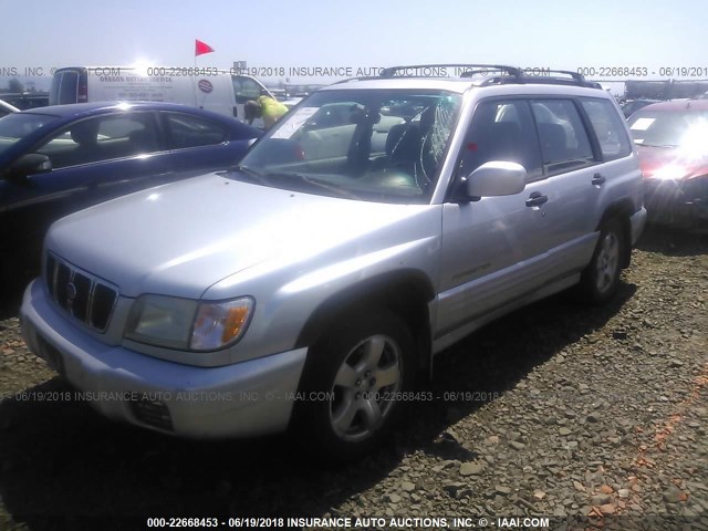 JF1SF65632H719843 - 2002 SUBARU FORESTER S 银色 照片 2