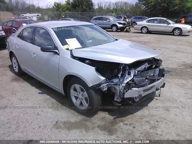 1G11B5SL9EF155582 - 2014 CHEVROLET MALIBU LS SILVER photo 1