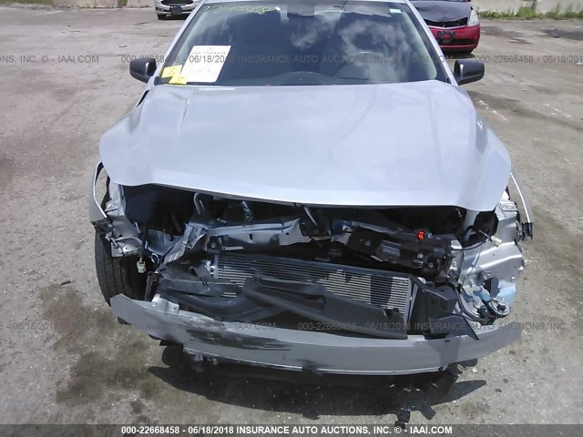 1G11B5SL9EF155582 - 2014 CHEVROLET MALIBU LS SILVER photo 6