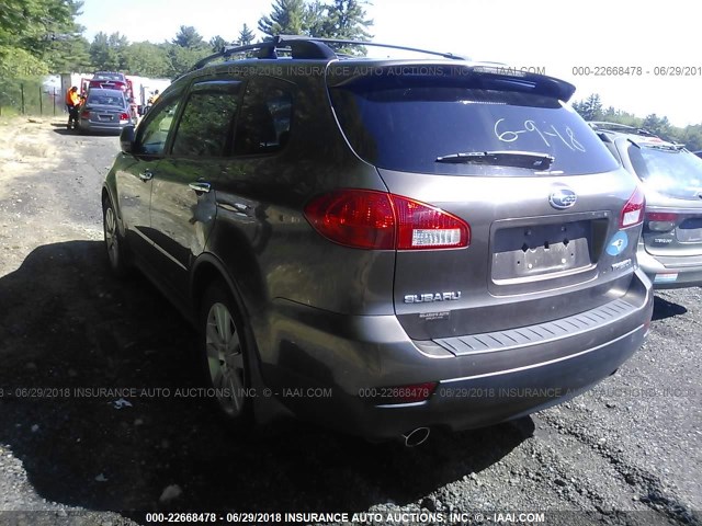 4S4WX92D684403264 - 2008 SUBARU TRIBECA LIMITED BROWN photo 3