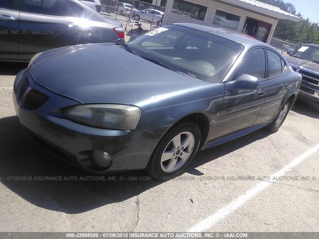 2G2WP582861185246 - 2006 PONTIAC GRAND PRIX GREEN photo 2