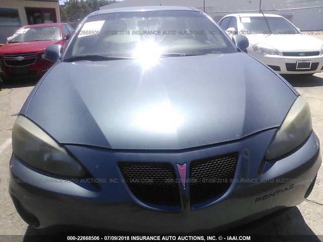 2G2WP582861185246 - 2006 PONTIAC GRAND PRIX GREEN photo 6