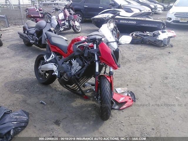 MLHRC7400E5000962 - 2014 HONDA CBR650 F RED photo 1