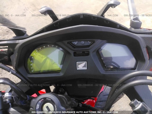 MLHRC7400E5000962 - 2014 HONDA CBR650 F RED photo 7