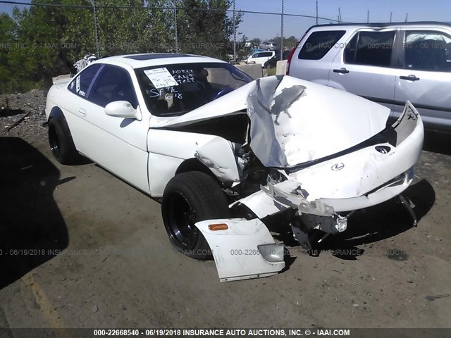 JT8CD32Z0T0034599 - 1996 LEXUS SC 300 WHITE photo 1