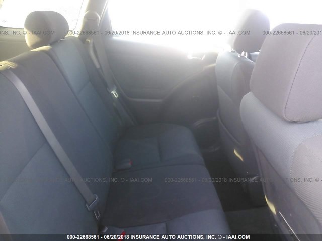 2T1KR32E37C644312 - 2007 TOYOTA COROLLA MATRIX XR BLUE photo 8