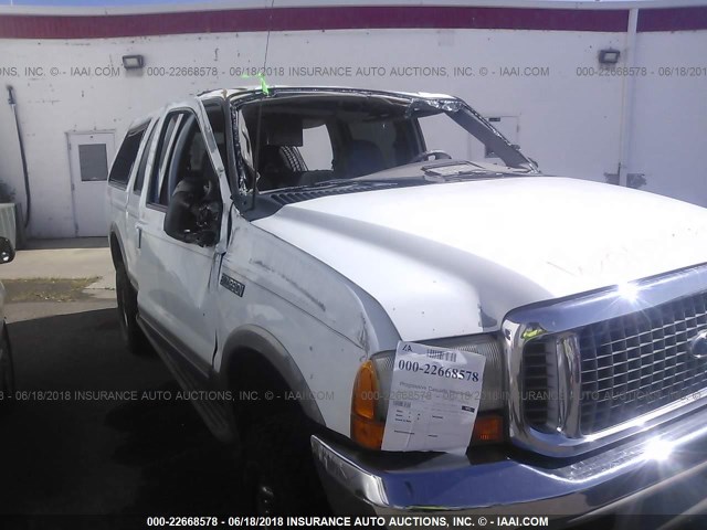 1FMNU43S6YEA29897 - 2000 FORD EXCURSION LIMITED WHITE photo 6