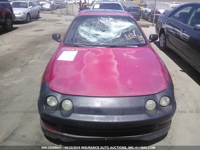 JH4DC4457RS041036 - 1994 ACURA INTEGRA LS RED photo 6