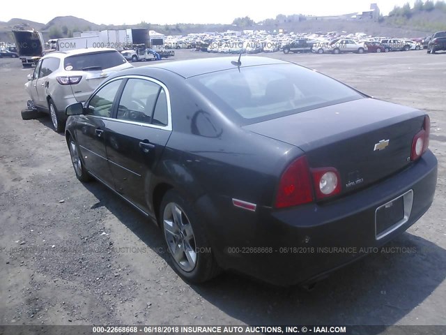 1G1ZH57B494160689 - 2009 CHEVROLET MALIBU 1LT 黑色 照片 3