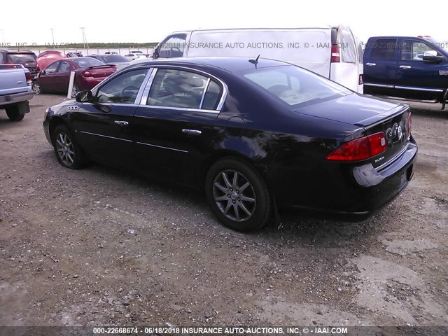 1G4HD57288U145699 - 2008 BUICK LUCERNE CXL BLACK photo 3