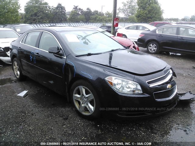 1G1ZB5E03CF237714 - 2012 CHEVROLET MALIBU LS BLACK photo 1