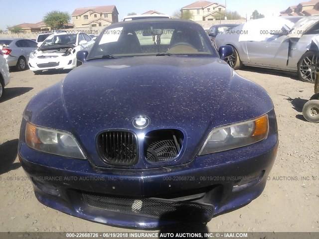 4USCJ3330WLC15075 - 1998 BMW Z3 2.8 Navy photo 6