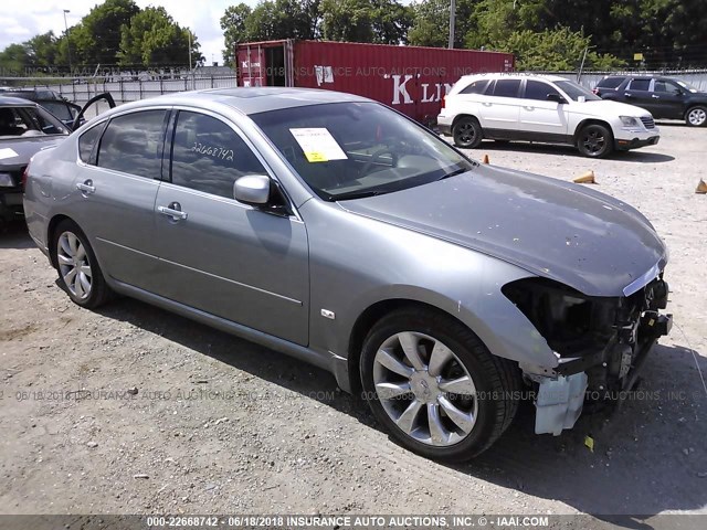 JNKBY01E46M207664 - 2006 INFINITI M45 SPORT SILVER photo 1