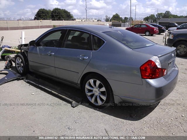 JNKBY01E46M207664 - 2006 INFINITI M45 SPORT SILVER photo 3