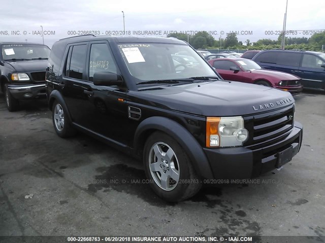 SALAE24476A391741 - 2006 LAND ROVER LR3 BLACK photo 1