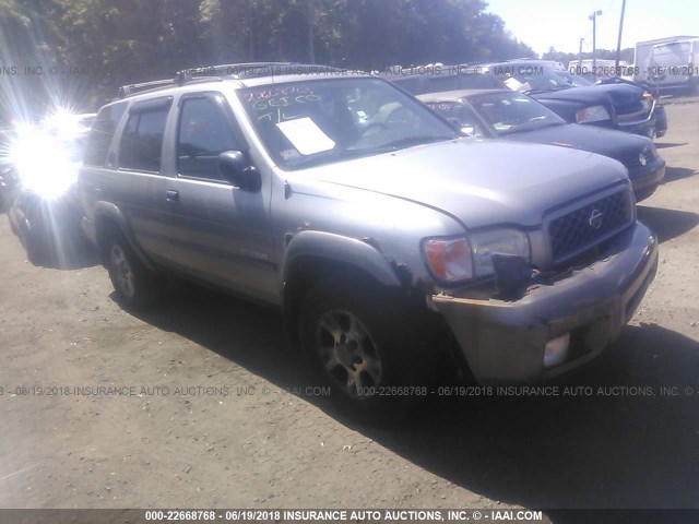 JN8DR09Y11W609519 - 2001 NISSAN PATHFINDER LE/SE/XE SILVER photo 1