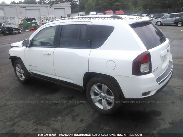 1C4NJDEB9FD427036 - 2015 JEEP COMPASS LATITUDE 白色 照片 3