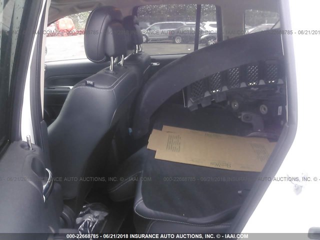 1C4NJDEB9FD427036 - 2015 JEEP COMPASS LATITUDE 白色 照片 8