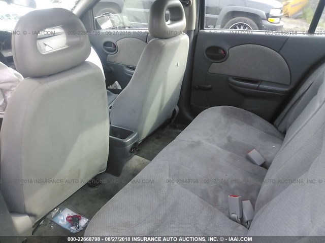 1G8AG52F95Z148675 - 2005 SATURN ION LEVEL 1 SILVER photo 8