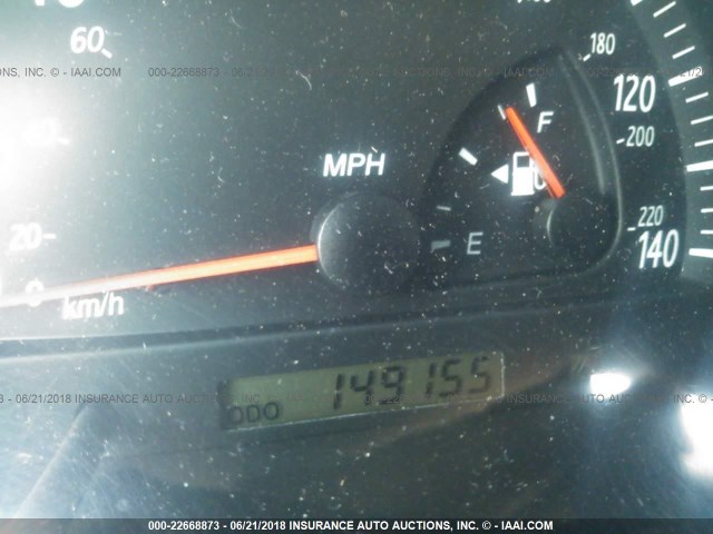 JTDBE32K120084441 - 2002 TOYOTA CAMRY LE/XLE/SE ნაცრისფერი ფოტო 7