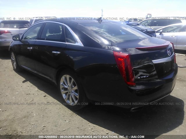 2G61N5S34E9196969 - 2014 CADILLAC XTS LUXURY COLLECTION BLACK photo 3